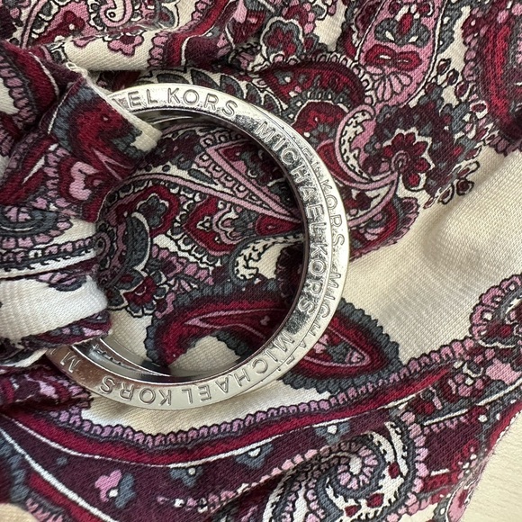 NWOT MICHAEL MICHAEL KORS Womens Paisley Belted Pullover Dress Plus 1X - Picture 5 of 6